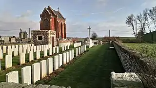 Chapelle et cimetière britannique