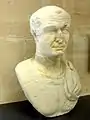 Buste de l'empereur Vespasien.