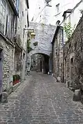 « La Fausse-Porte », poterne dans les remparts gallo-romains, rue de la Treille.