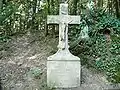 Croix sur le sentier des pèlerins menant au Mont-Sainte-Odile, avant le carrefour saint-Gorgon.