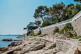 Sentier du littoral, Ville de Cap d'Ail