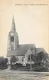 L'église vers 1925.