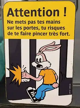 Image illustrative de l’article Lapin du métro parisien