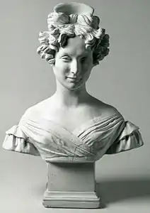 Portrait de Madame Révoil (1837), plâtre.