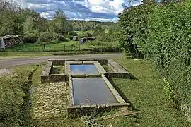 La fontaine de Souvelaine.