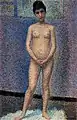 PointillismeFemme debout Georges Pierre Seurat