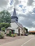 Façade de l'église.