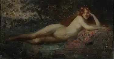 Estudio de desnudo (Louly), 1901, Musée national des Beaux-Arts de Buenos Aires