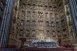 Retable de la grande chapelle.