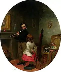 Seymour Joseph Guy : The Young Flautist