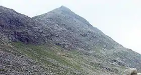 Sgòr an Lochain Uaine depuis l'entrée de An Garbh Coire.