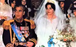 Mariage de Mohammad Reza Pahlavi et de Farah Diba, le 21 décembre 1959