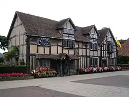 Maison natale de Shakespeare, Stratford-upon-Avon, Angleterre, Shakespeare