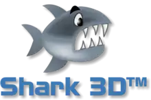 Description de l'image Shark 3D Logo.png.