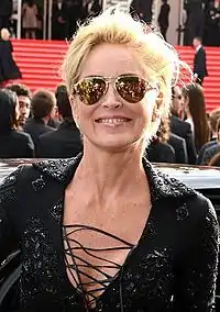 Sharon Stone au Festival de Cannes 2014.