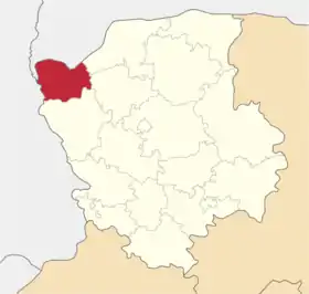 Localisation de Raïon de Chatsk