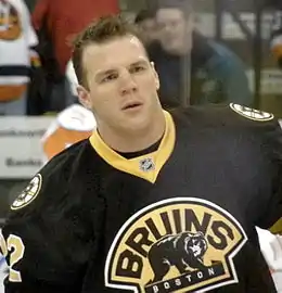 Shawn Thornton avec les Bruins de Boston