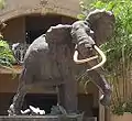 Shawu, l'éléphant symbole en bronze du palace de Lost City à Sun City