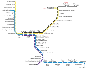 Image illustrative de l’article Tramway de Sheffield