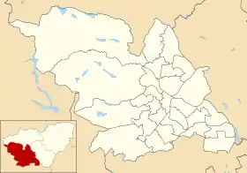 Voir sur la carte administrative de Sheffield