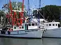 Bateaux de pêche sur Shem Creek.