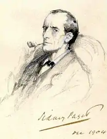 Portrait de Sherlock Holmes