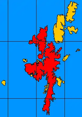 Carte de Mainland.