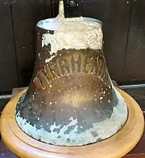 Cloche du Lancastria, église St Katharine Cree à Londres.