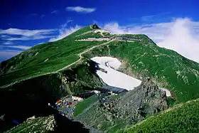 Vue du mont Shirouma.