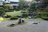 Karesansui du Shitennō-ji.