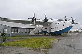 Un Solent dans un musée néo-zélandais.