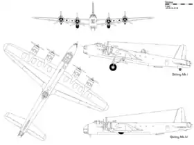 vue en plan de l’avion