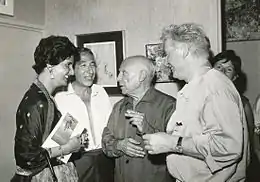Pablo Picasso en 1962.