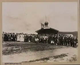 Excursion des Shriners au King Solomon's Dome le 4 août 1910