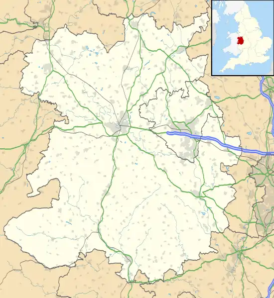 (Voir situation sur carte : Shropshire)