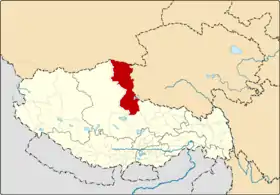Localisation de Shuānghú xiàn