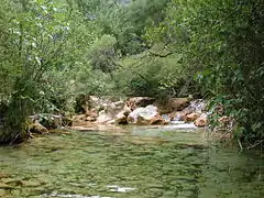 Barrage de l'ancien moulin à blé des Ajustadous