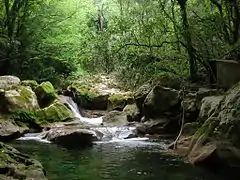 Barrage du moulin d Fayence, sous San-Peyre