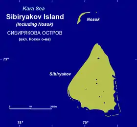 Carte de l'île