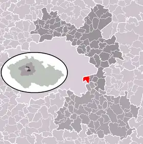 Localisation de Sibřina