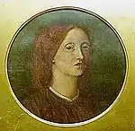 Elizabeth Siddal - autoportrait (entre 1853 et 1854)