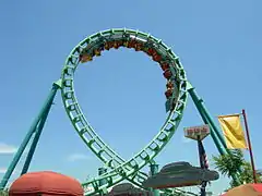 Sidewinder à Elitch Gardens