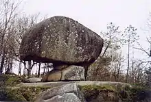 La Peyro Clabado, sur la commune de Lacrouzette