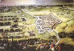 Siège par Spinola le 9 novembre 1606, par Peeter Snayers.