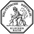 Dessin du sceau du Petit Conseil (en allemand Kleiner Rath)