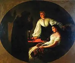 Nuit de la Saint-André vue par Henryk Siemiradzki (1867)