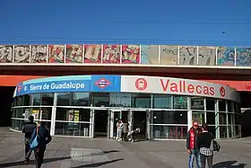 Accès commun avec la gare de Madrid-Vallecas.