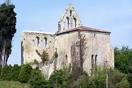 L'église Saint-Martin de Monclaris (avr. 2011)