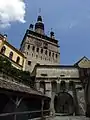 La tour de La Grande Horloge (Stundturm) de la Cité (Burg)