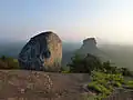 Le rocher de Sigiriya vu depuis Pidurangala